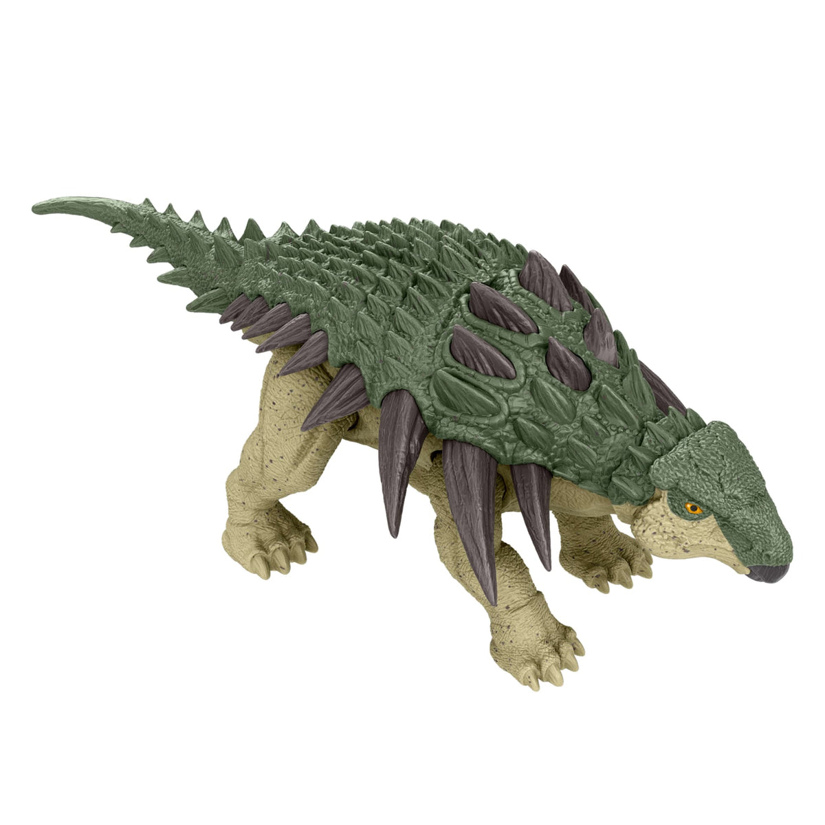 Jurassic World Rebirth Frenzy Pack Edmontonia Dinosaur Figure, Authentic Toy, Digital Play