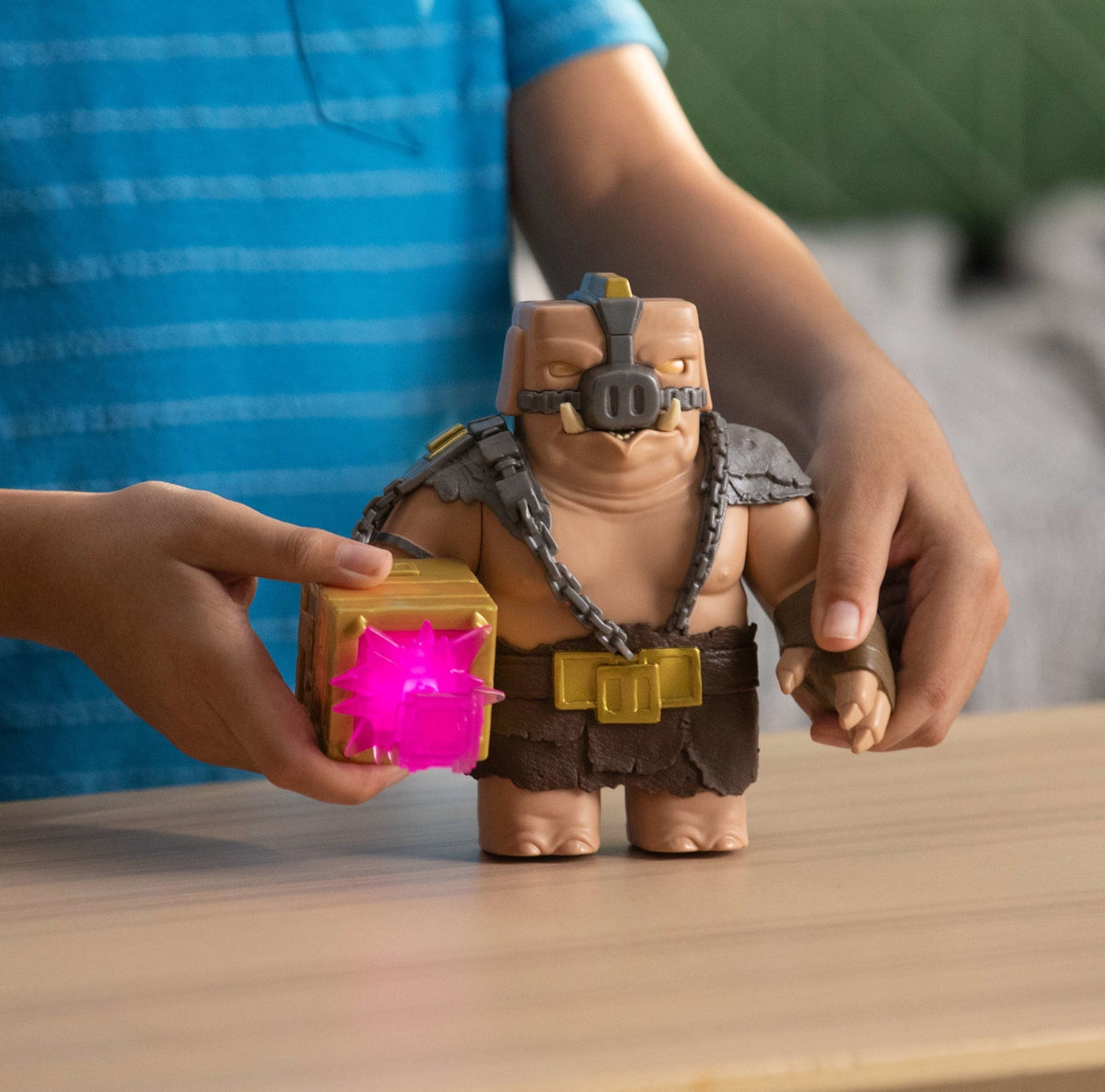 Minecraft Battle Mode Great Hog Large Action Figure, Lights & Sounds, Inspired By A Minecraft Movie
