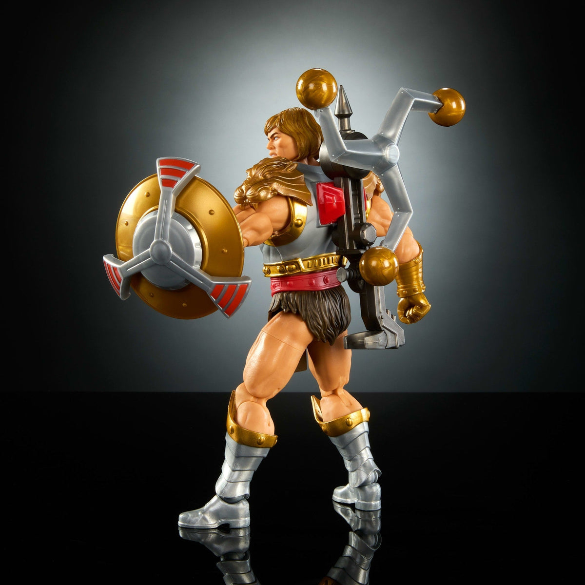 Masters Universe Masterverse New Eternia Flying Fists He-Man, MOTU Action Figure, 30 Articulations