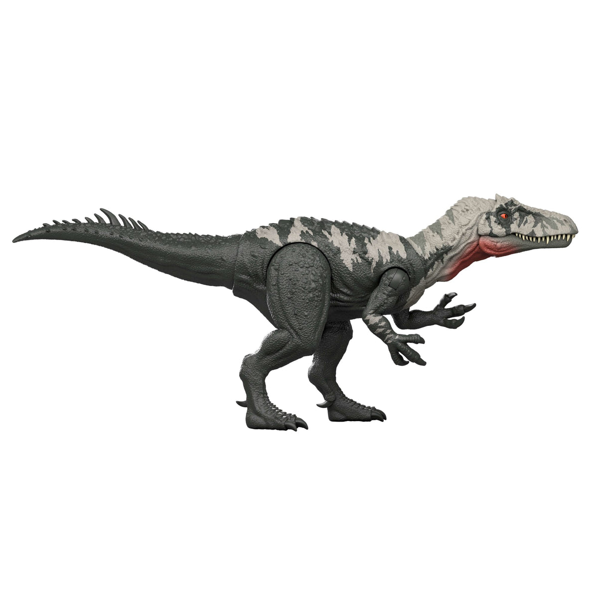 Jurassic World Rebirth Gigantic Thrashers Chilantalsaurus Dinosaur Figure Toy, Dual Attack