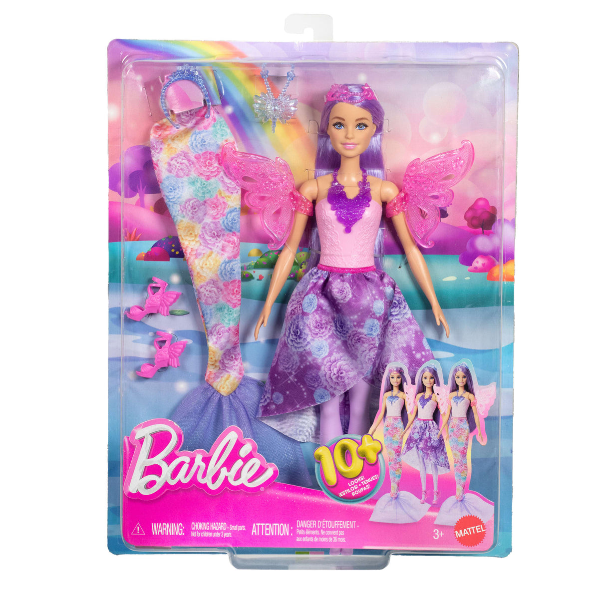 Barbie Fantaisie Poupée Coffret Déguisements Fantastiques