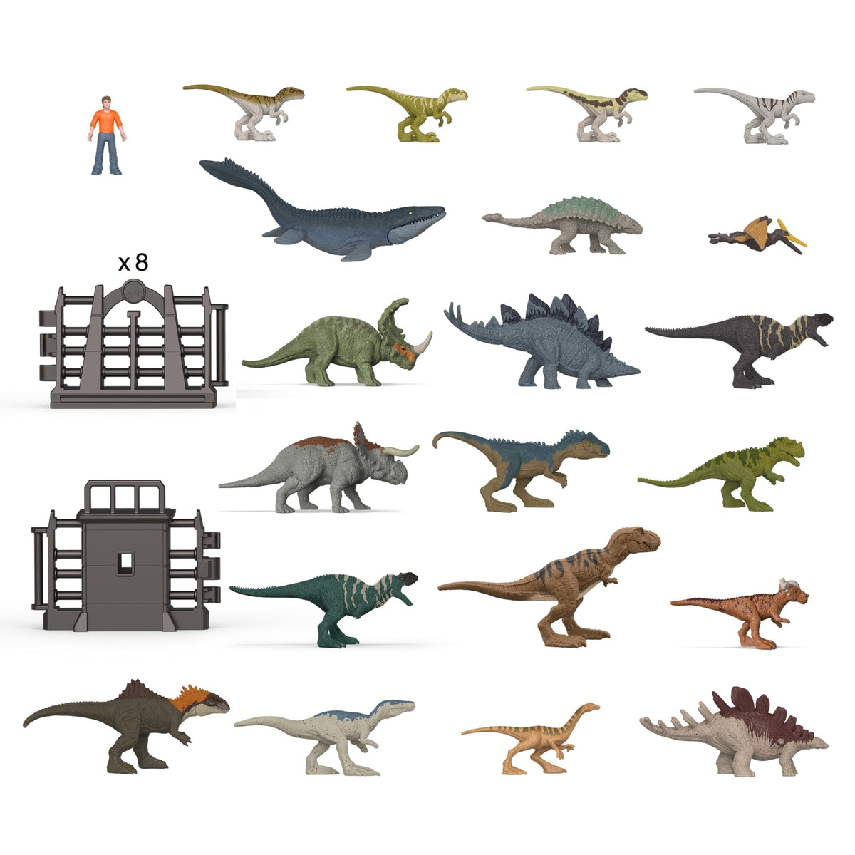 Jurassic World: Chaos Theory Advent Calendar With 24 Days Of Dinosaur-Related Toy Surprises