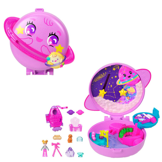 Polly Pocket Set de Juego Compacto de Planeta Polly