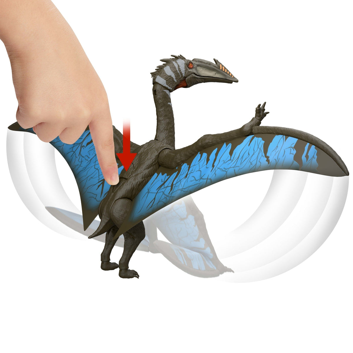 Jurassic World Dinosaurio de Juguete Rebirth Quetzalcoatlus
