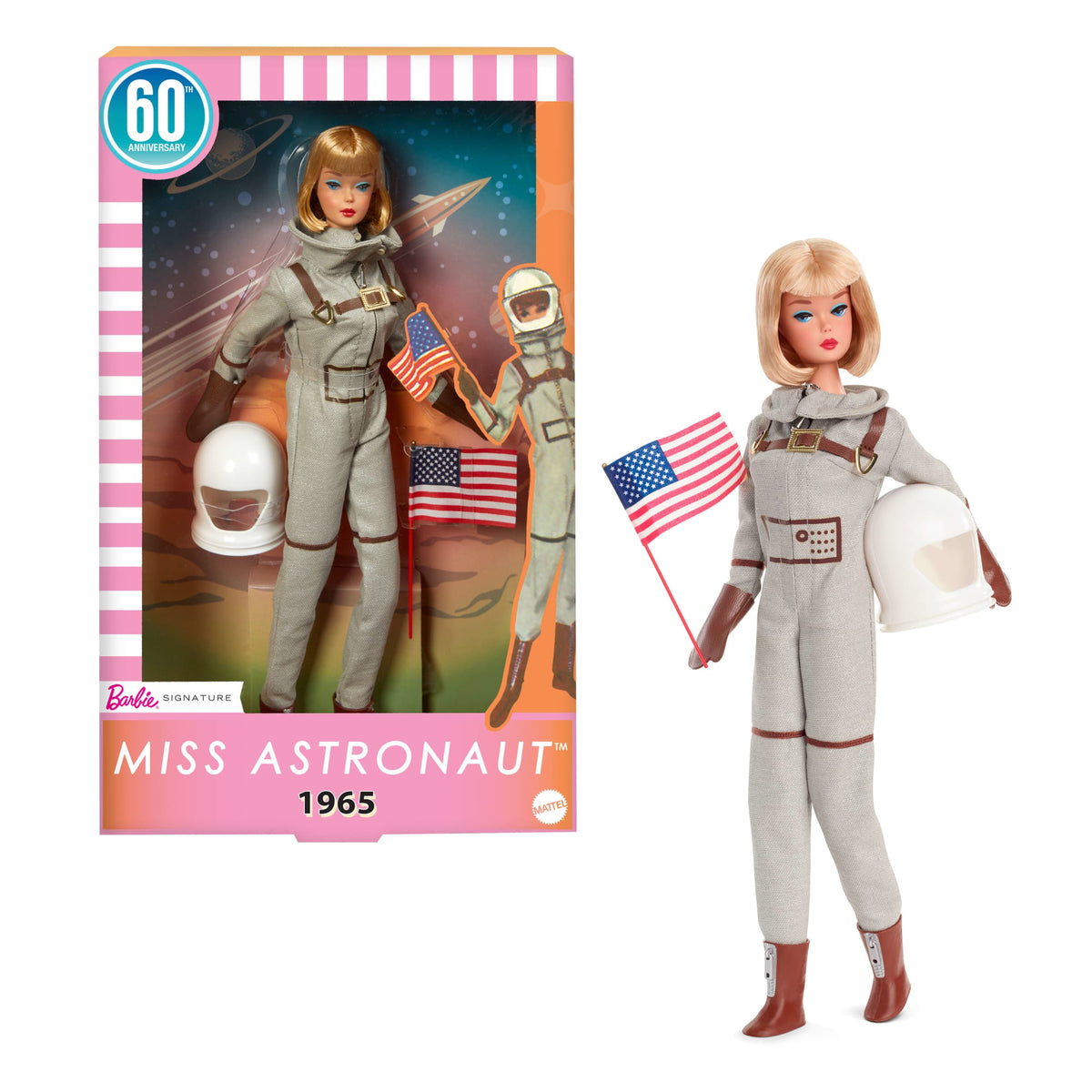 Barbie Signature Muñeca de Colección Astronaut 60th Anniversary