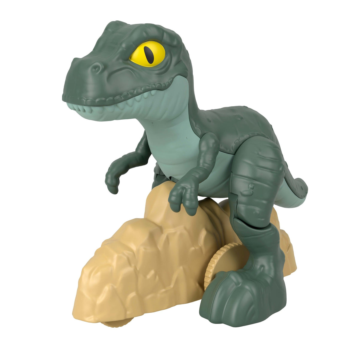 Fisher-Price Imaginext Jurassic World Tyrannosaurus Rex Dinosaur Toy With Wheels & Wiggling Motion