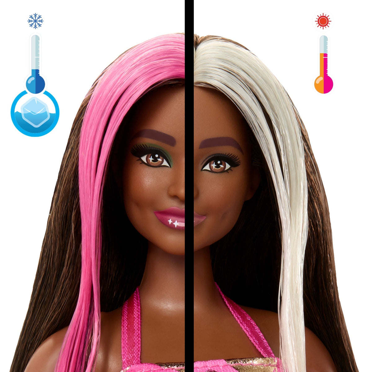 Barbie Party Unboxed Pet Birthday Series Doll & Accessories, Shimmerin’ Hearts Set With 10 Surprises