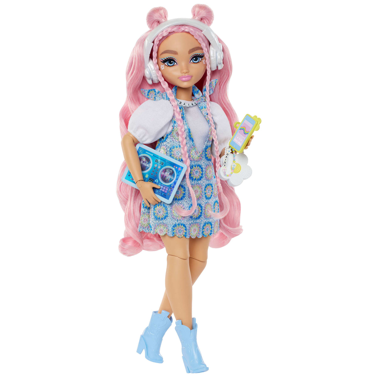 Barbie Dream Besties Daisy Jean Fashion Doll With 9 DJ & Music Themed Accessories