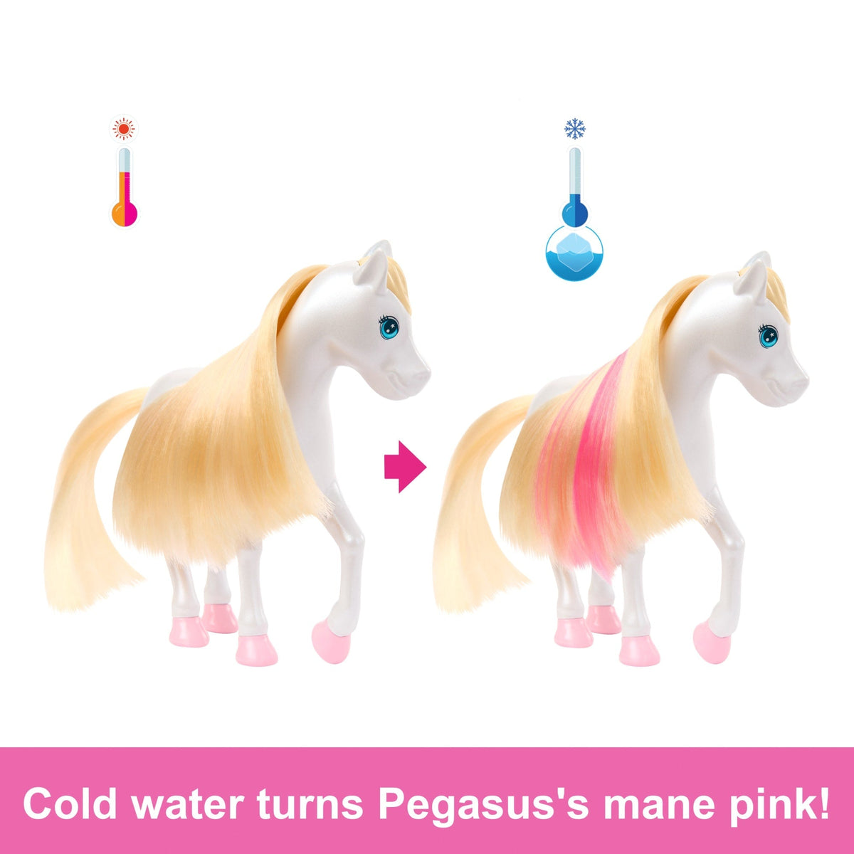 Barbie A Touch Of Magic Chelsea Doll Playset With Baby Pegasus, Winged Horse Toys