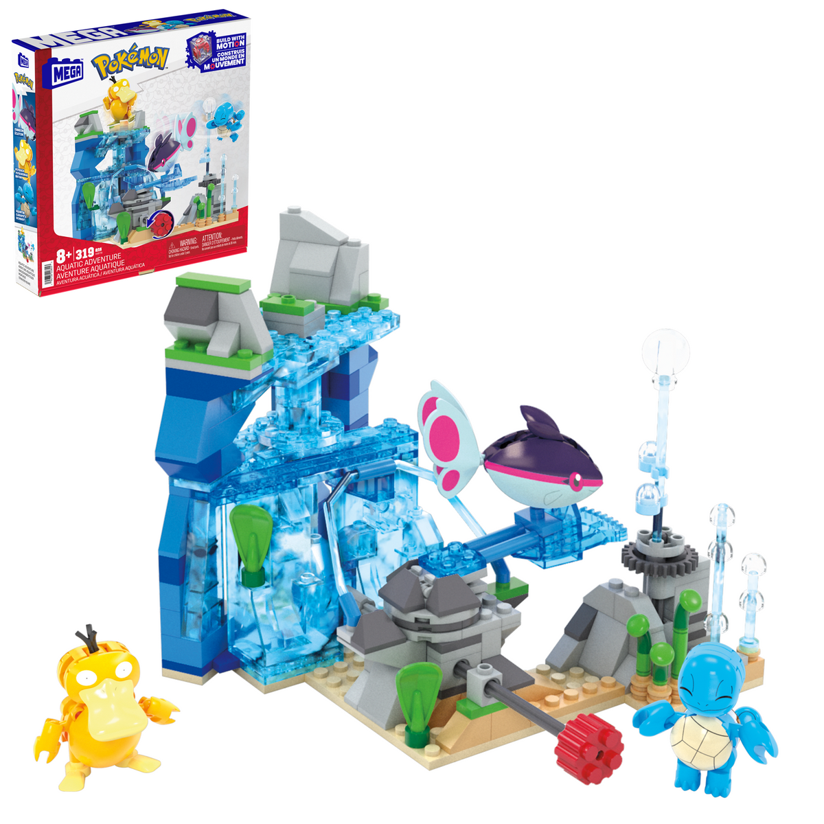 Mega-Pokémon Aventure Aquatique-Jouet à Construire