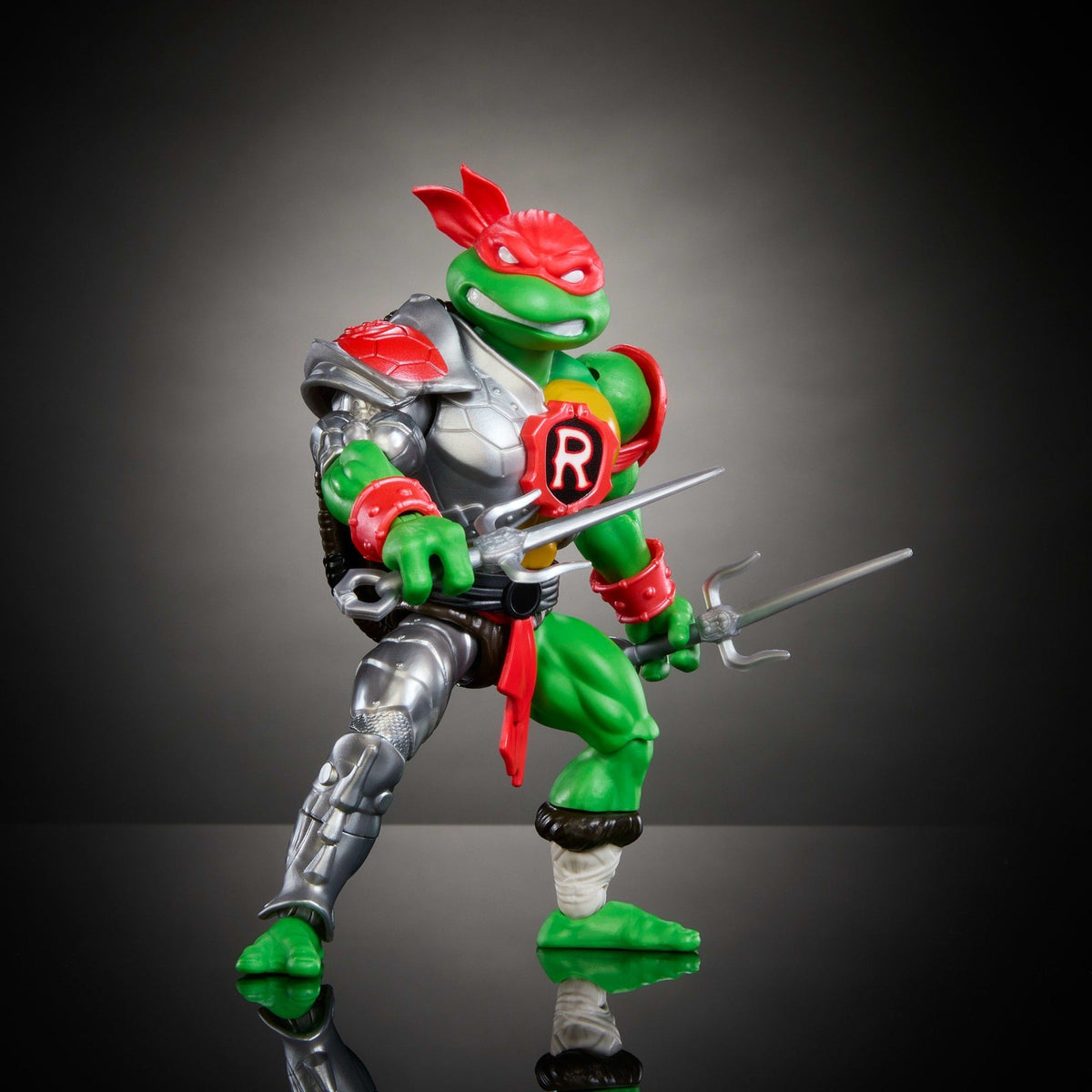 Masters of the Universe Turtles of Grayskull Figura de Acción Raphael de 5.5 pulgadas