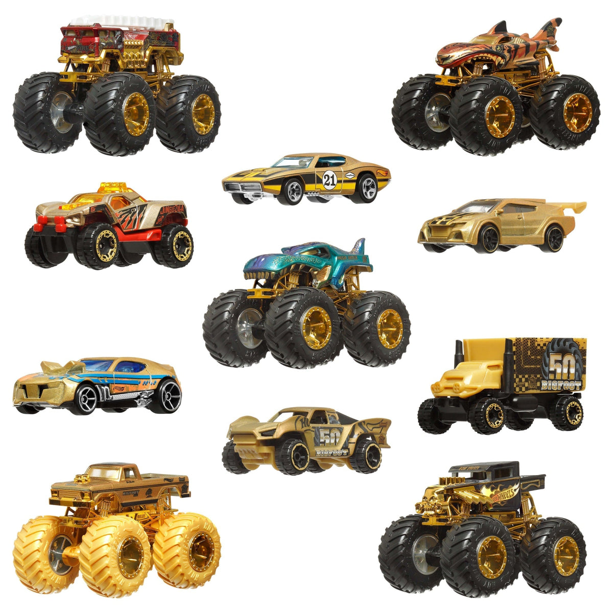 Hot Wheels  Monster Trucks  Trophy Champions (Champions de Trophées)
