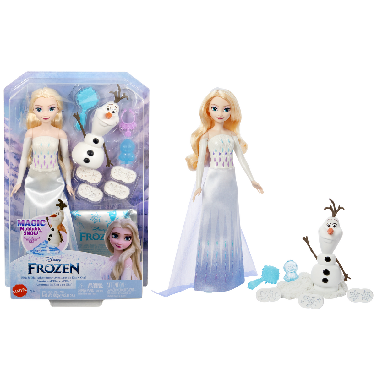 Disney Frozen Boneca Aventuras Elsa e Olaf