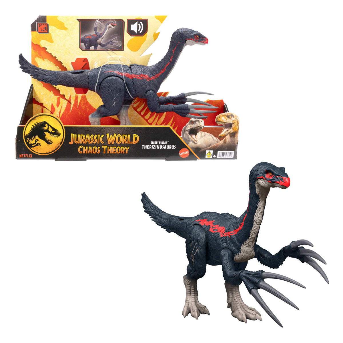 Jurassic World Dinossauro de Brinquedo Therizinosaurus