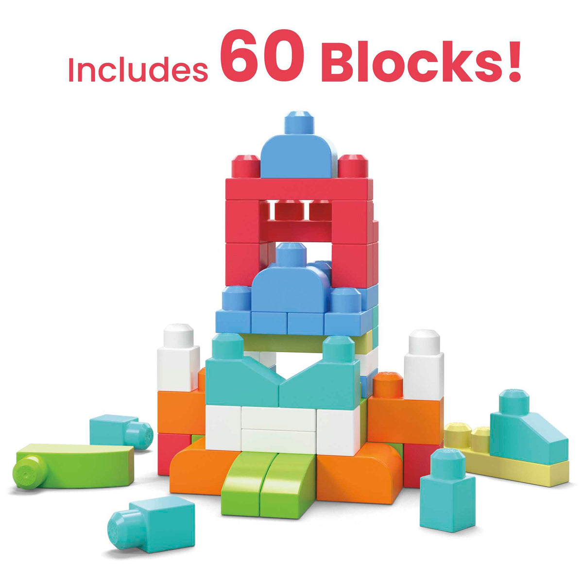 MEGA Bloks First Builders Big Building Bag - Pink