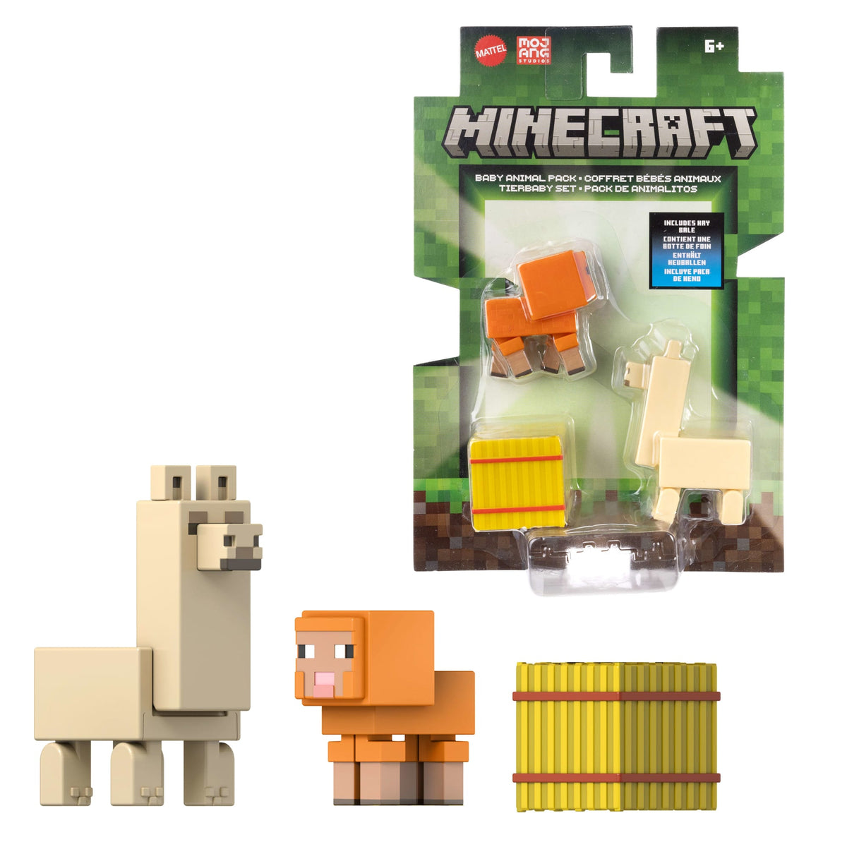 Minecraft Vanilla Figura de Ação Animais bebês 3.25