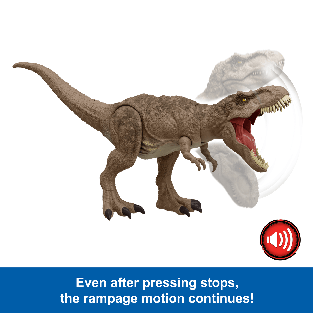 Jurassic World All-Out Attack Tyrannosaurus Rex Dinosaur Action Figure Toy