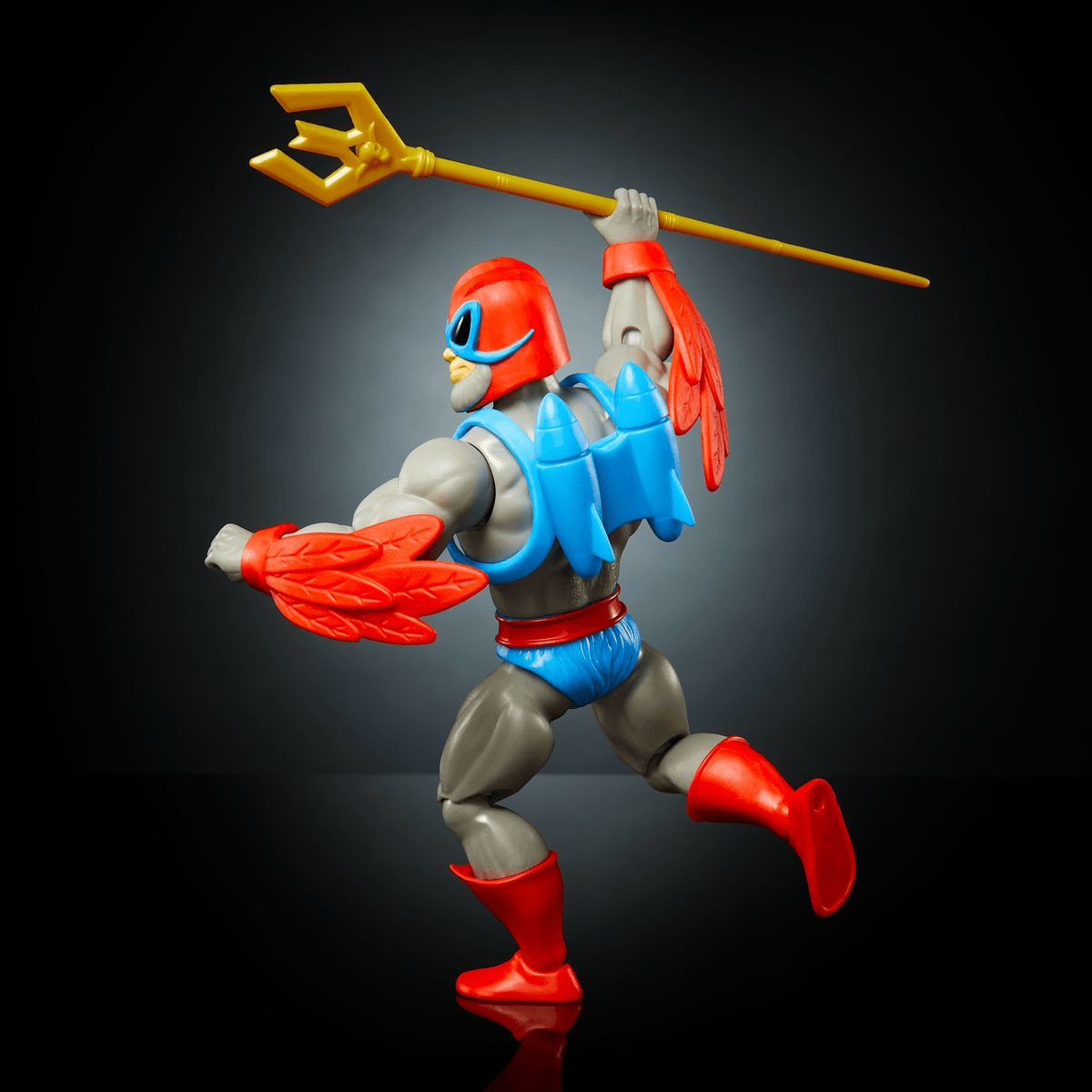 Masters Of The Universe Origins Cartoon Collection Stratos, Motu Action Figure Toy Hero