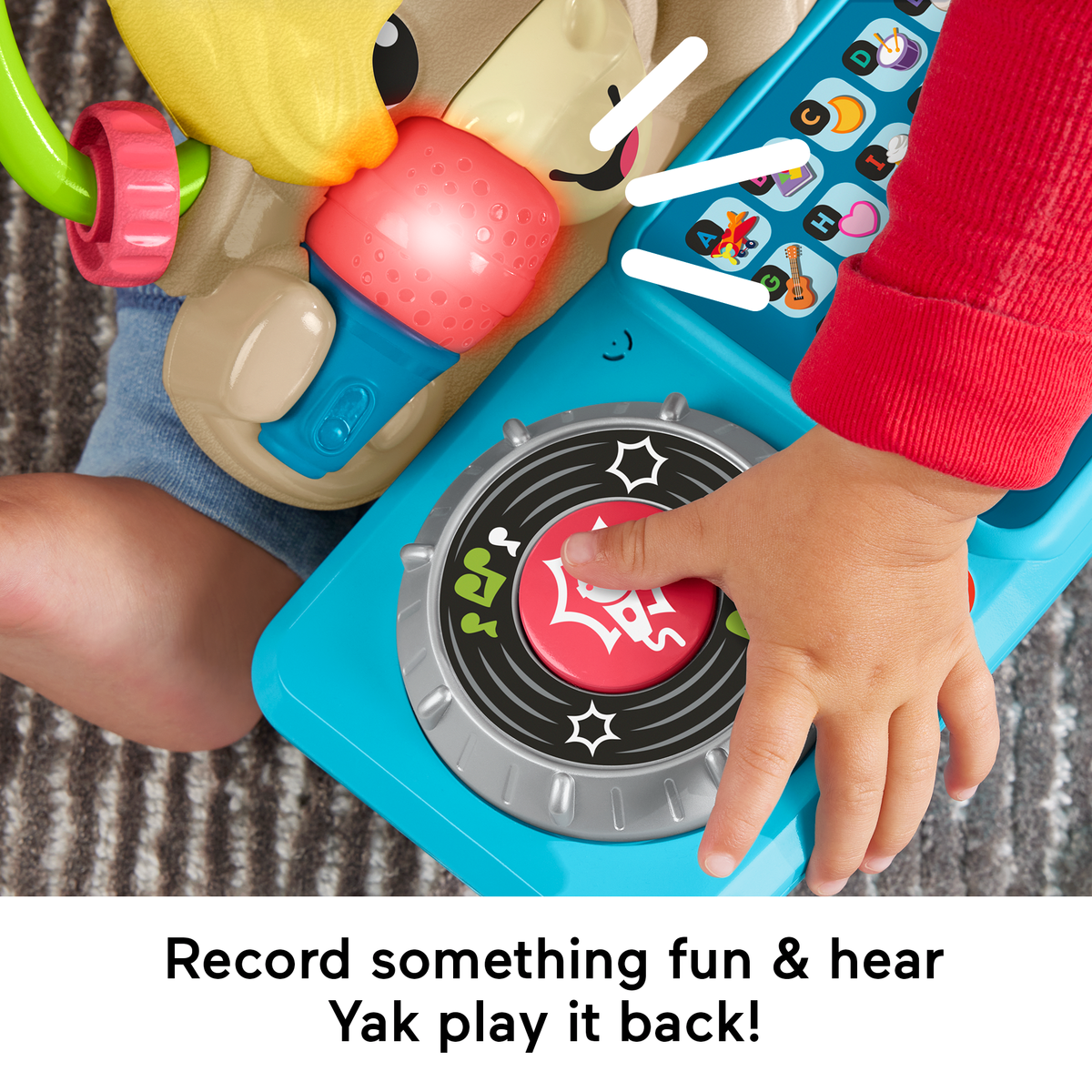 Fisher-Price Link Squad A To Z Yak Baby Learning Toy With Music & Lights