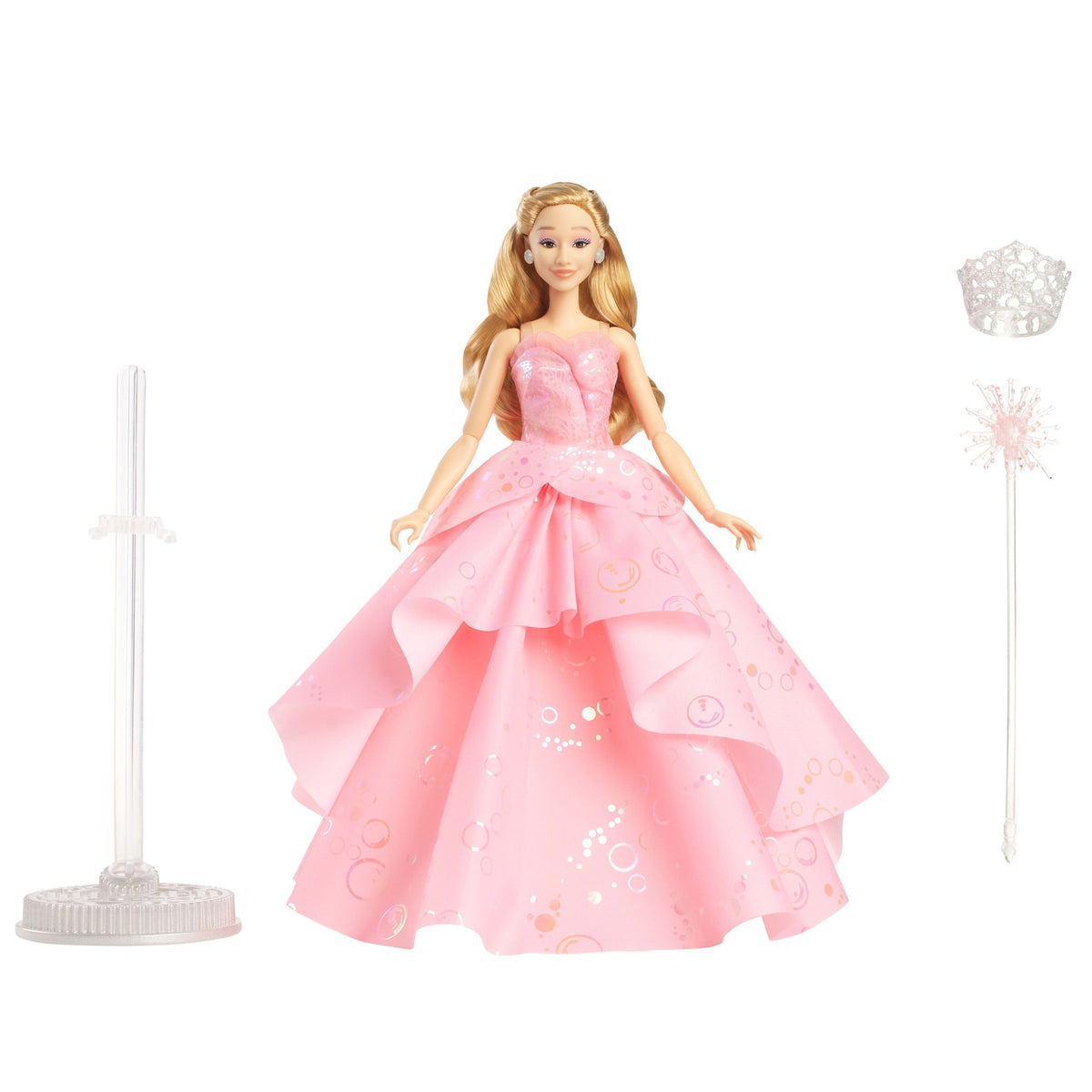 Universal Pictures' Wicked Deluxe Glinda Fashion Doll & Accessories With Removable Outfit