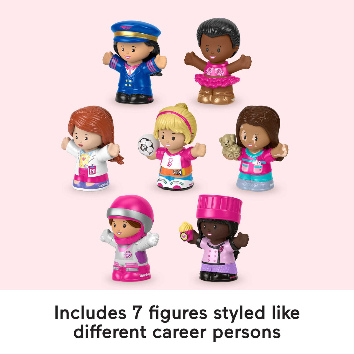 Barbie You Can Be Anything Figure Pack By Little People