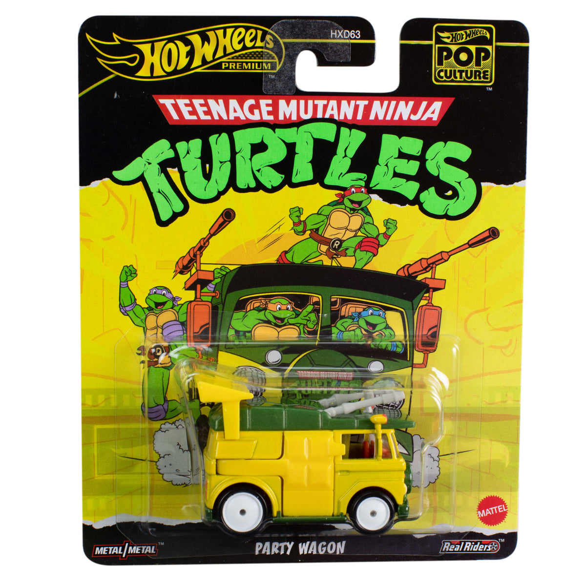 Hot Wheels Collector Vehículo de Colección Van de Fiesta TMNT