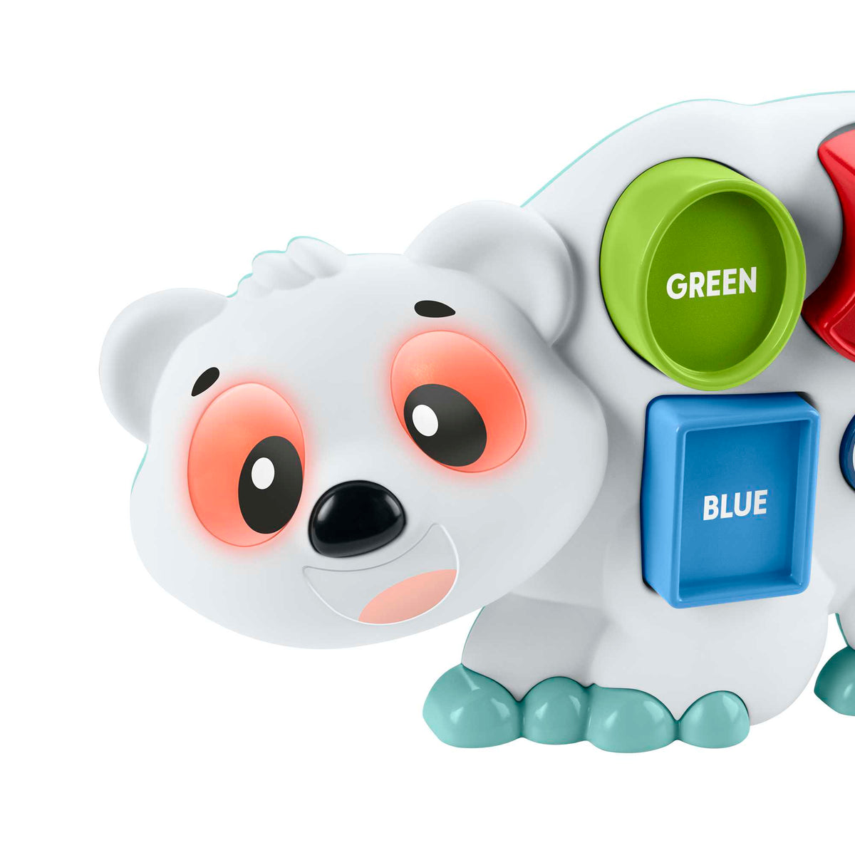 Fisher-Price Linkimals Puzzlin' Shapes Polar Bear - French Version