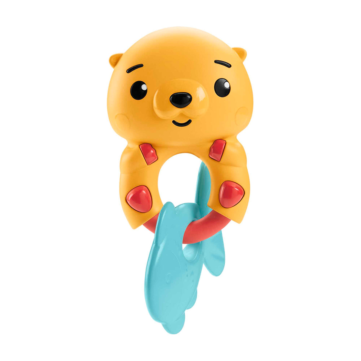 Fisher-Price Baby Chocalho para Bebês Sensimals Leopardo
