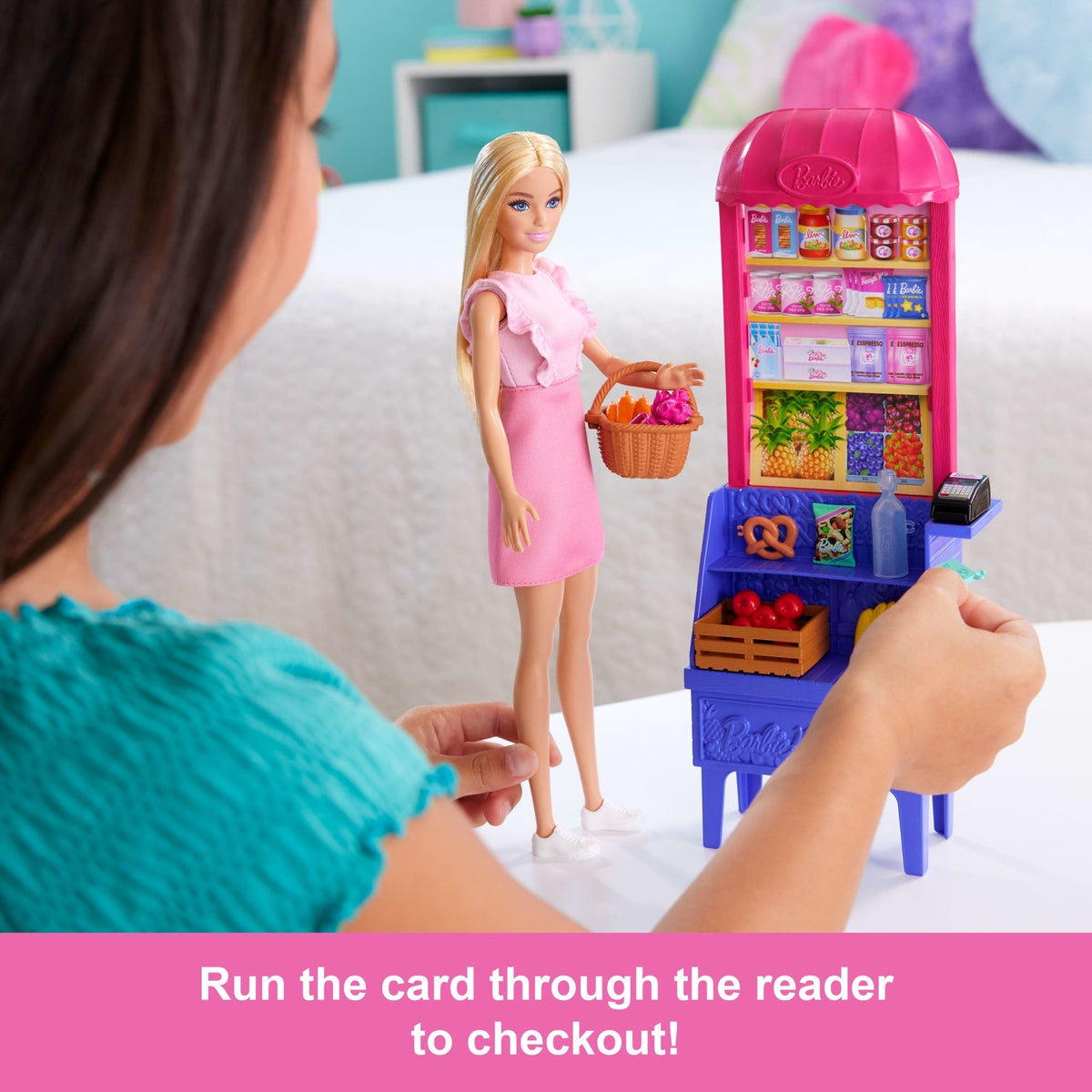 Barbie And Teresa Recipe For Friendship Malibu At The Market Doll & Playset With 11 Accessories