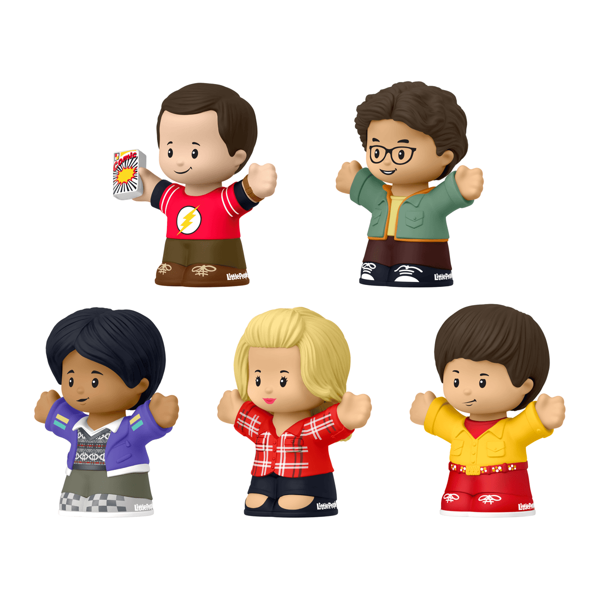 Little People Collector  Coffret  The Big Bang Theory, 5 Figurines