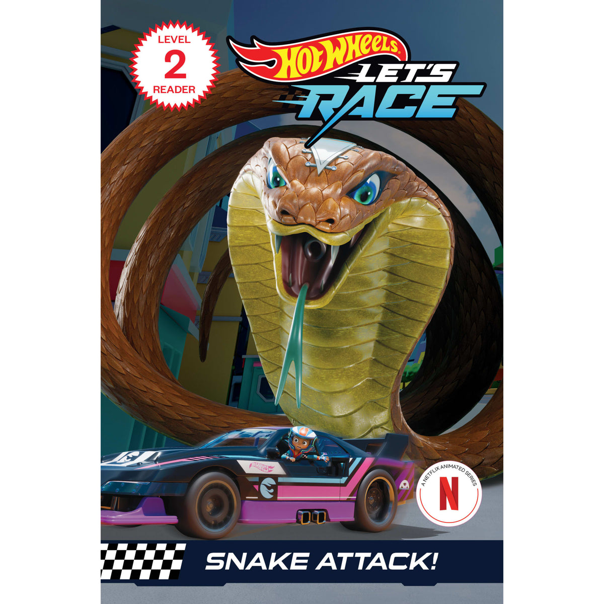 Hot Wheels Let's Race: Snake Attack (Level 2) (Ages 3 - 7)