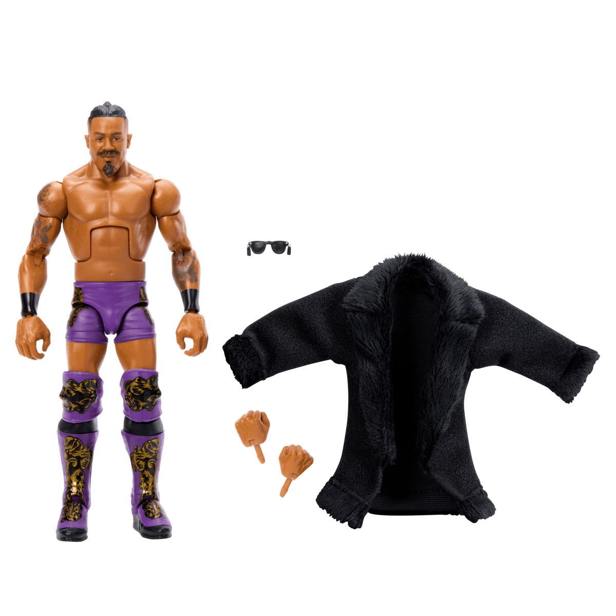 WWE Elite Carmelo Hayes Action Figure, 6-inch Collectible Superstar With Articulation & Accessories