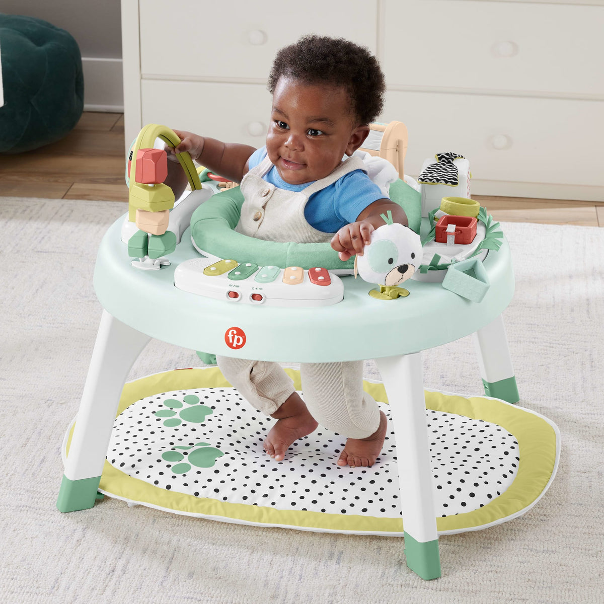 Fisher-Price–Centre D’Activités Mon Chiot Adoré 3 en 1, Lumières, Sons