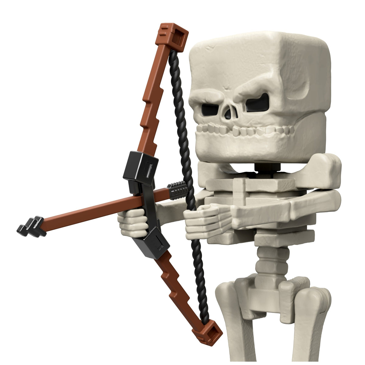 Minecraft Skeleton Action Figure & Accessories, 4-inch Toy Set inspired By A Minecraft Movie