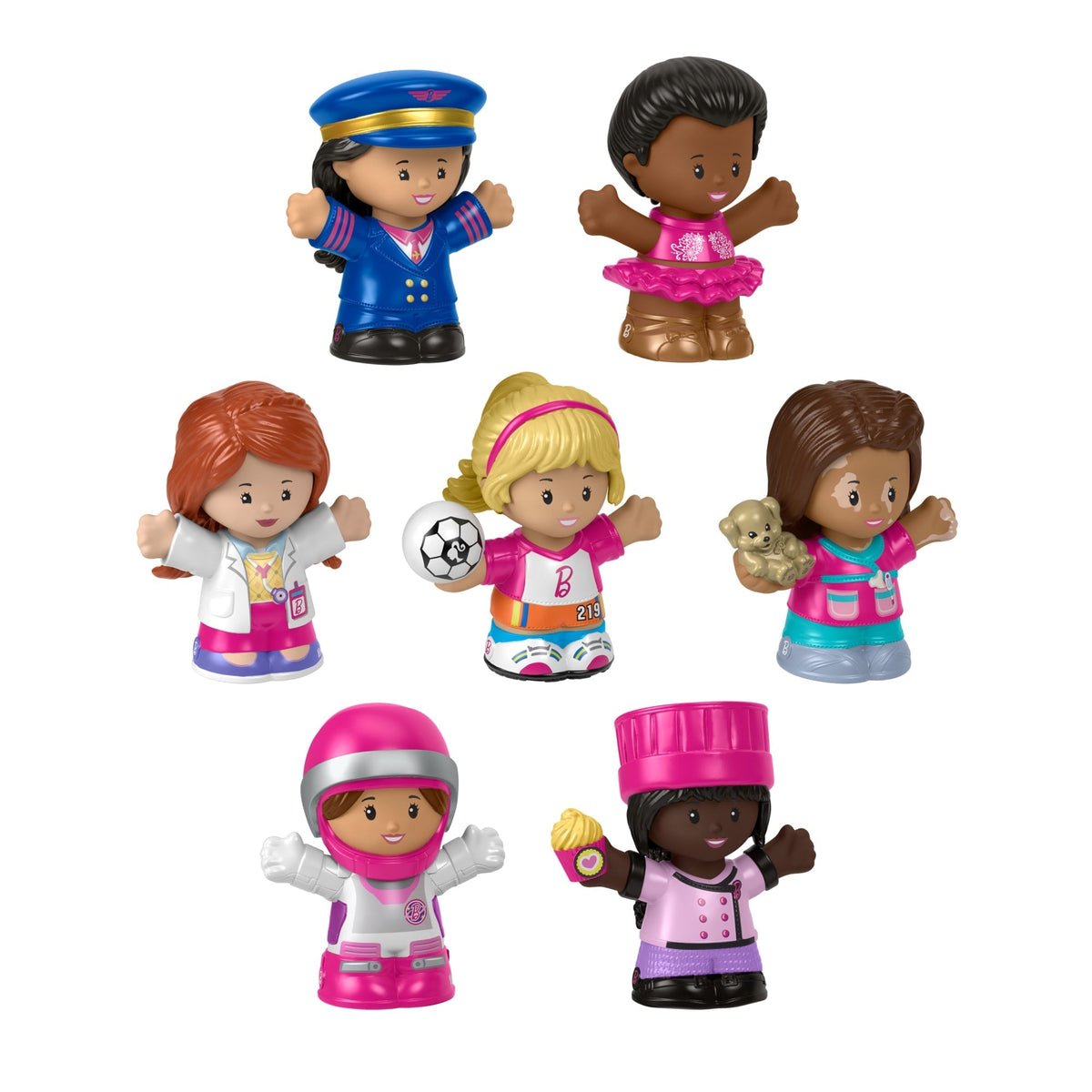 Barbie You Can Be Anything Figure Pack By Little People