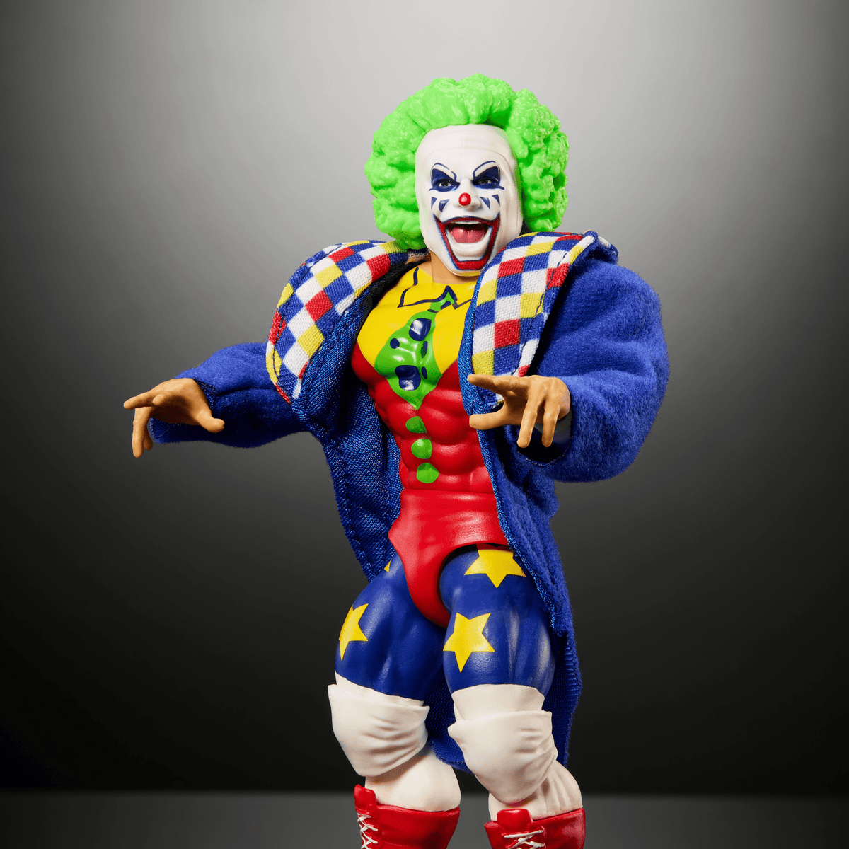 Wwe  Superstars  Figurine Articulée et Accessoires  Doink The Clown