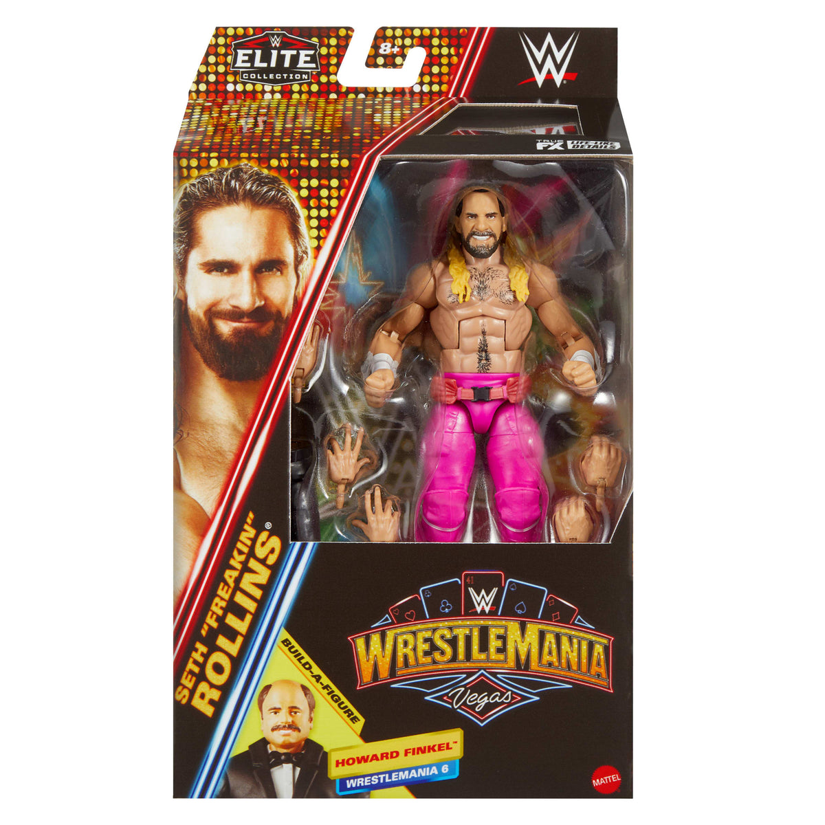 Wwe-Élite Wrestlemania-Seth Rollins-Figurine Premium Live Event