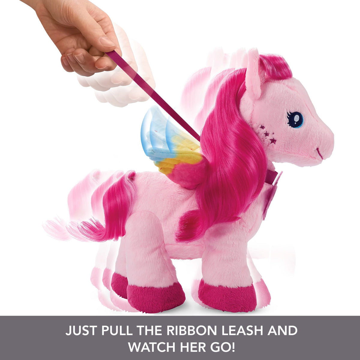 Barbie A Touch Of Magic Walk & Flutter Pegasus Plush