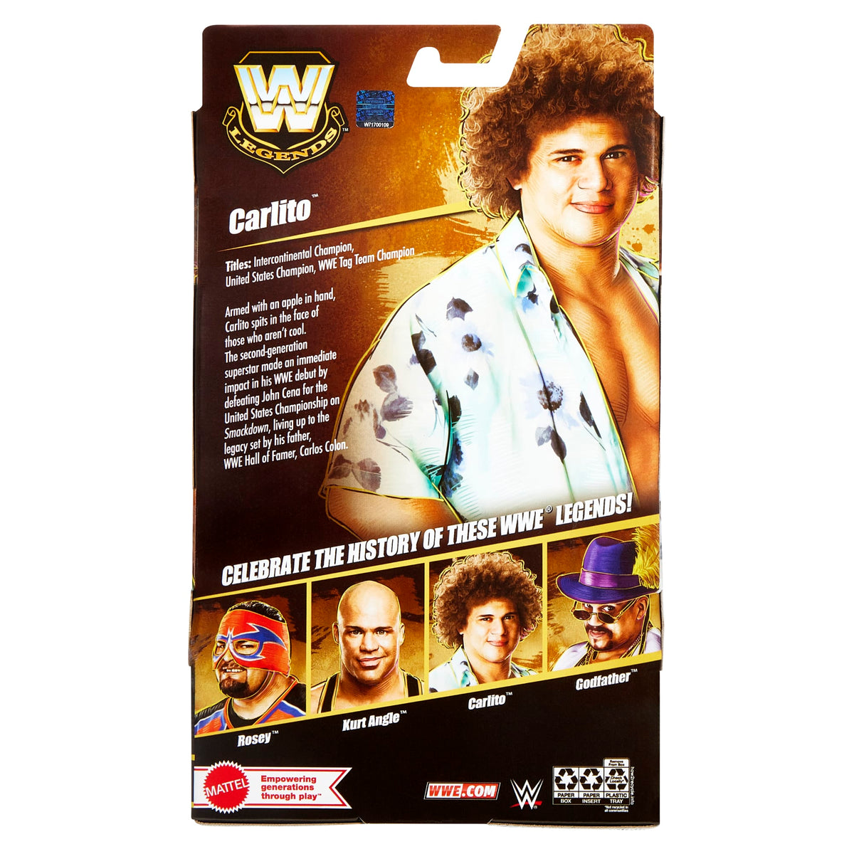 Wwe  Collection Elite  Legends  Série26  Figurine  Carlito