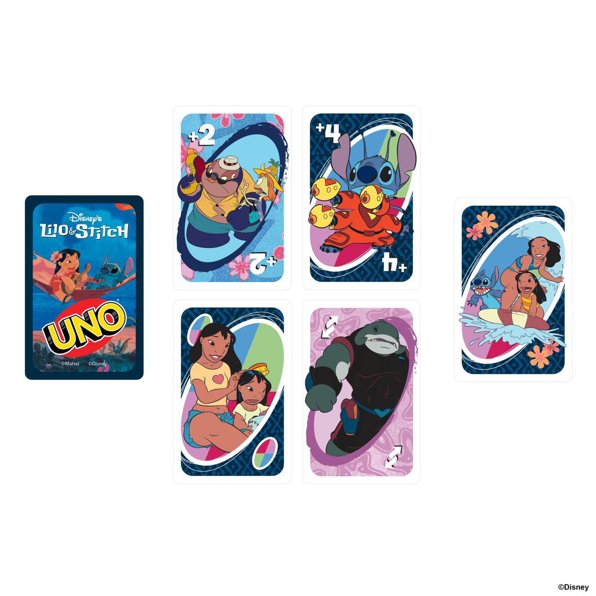 UNO Disney's Lilo And Stitch Card Game For Kids & Family Night