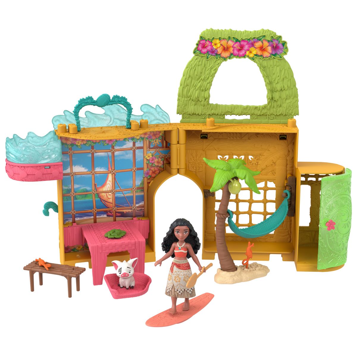 Princesses Disney  Storytime Stackers  Moana, Maison, 1Ami, 9Acc.