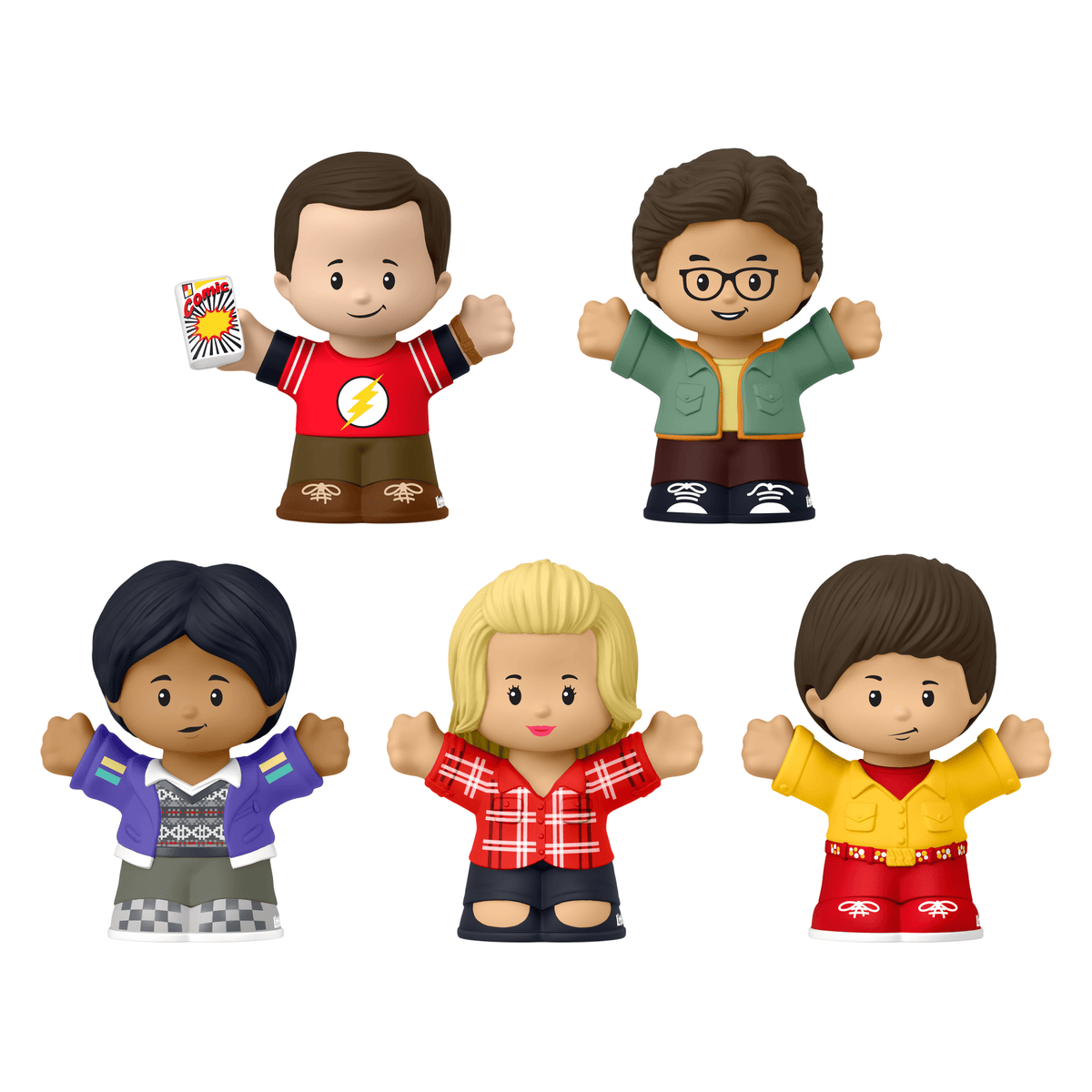 Little People Collector  Coffret  The Big Bang Theory, 5 Figurines