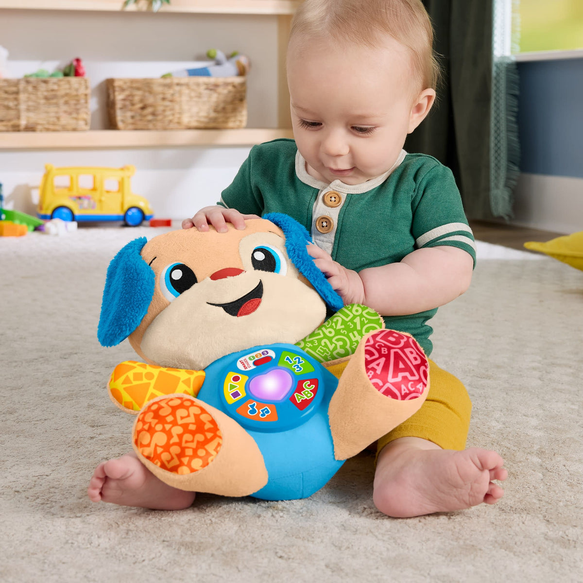 Fisher-Price  Rires et Éveil  Puppy Éveil Progressif, Multilingue