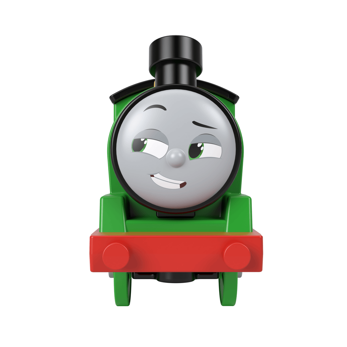 Thomas & Friends Graffiti Percy Motorized Toy Train Engine With Cargo Cars For Preschool Kids