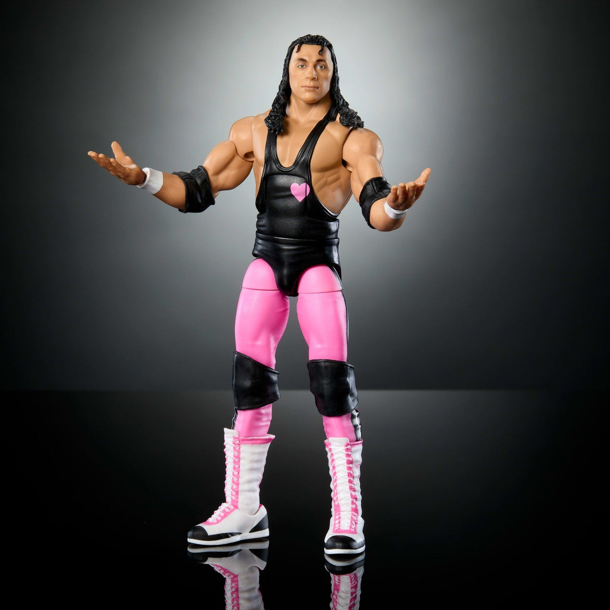 Wwe-Élite Wrestlemania-Bret Hart-Figurine Premium Live Event