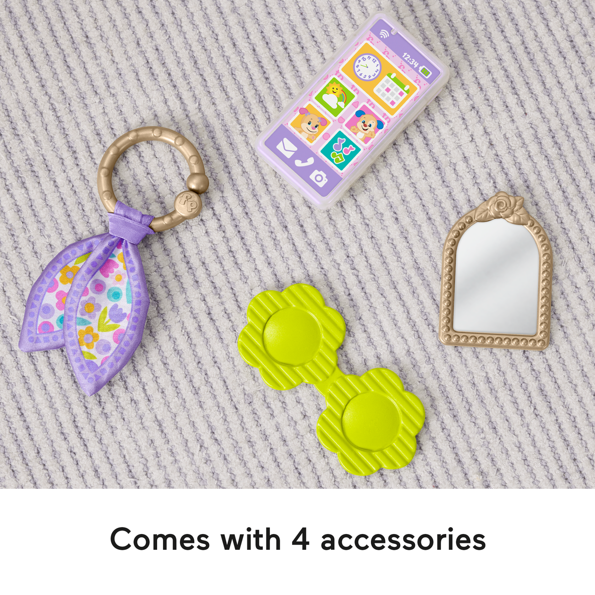 Fisher-Price Laugh & Learn Going Places Learning Purse Baby & Toddler Toy Bag & Accessories