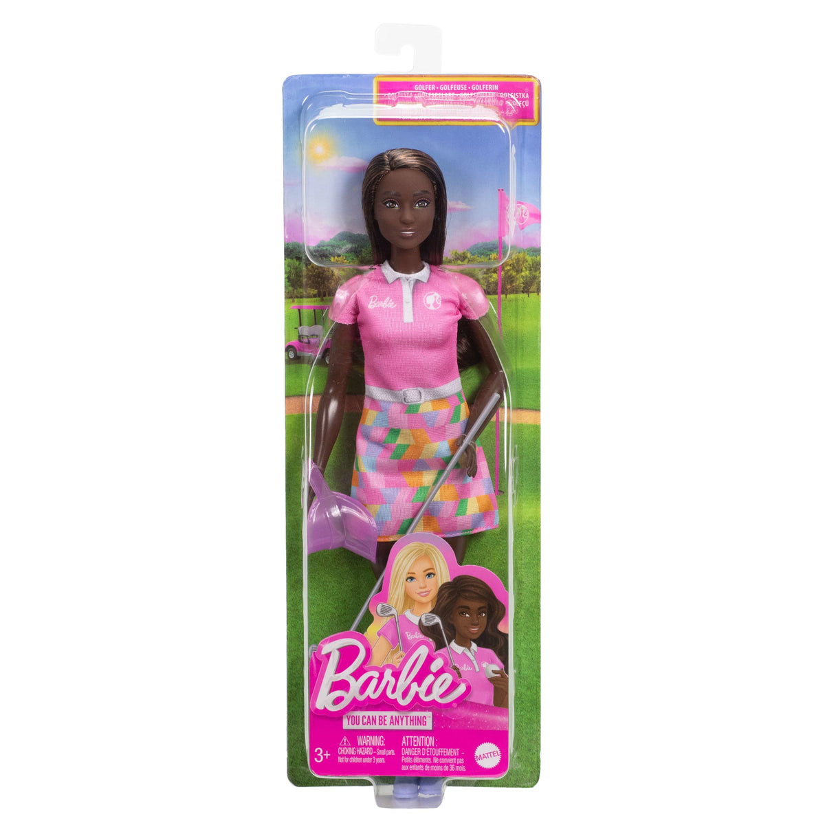 Barbie Profissões Boneca Golfista