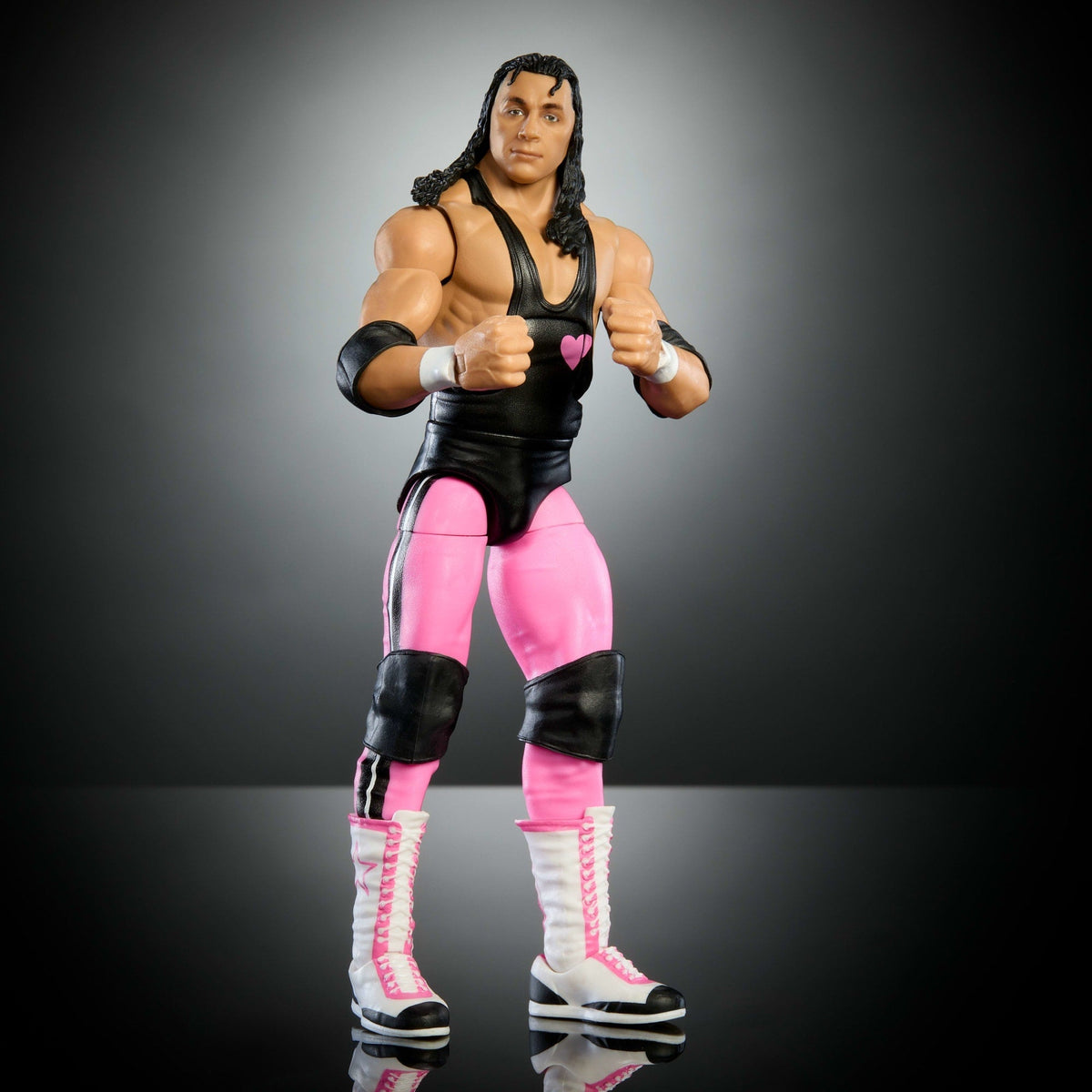 Wwe-Élite Wrestlemania-Bret Hart-Figurine Premium Live Event