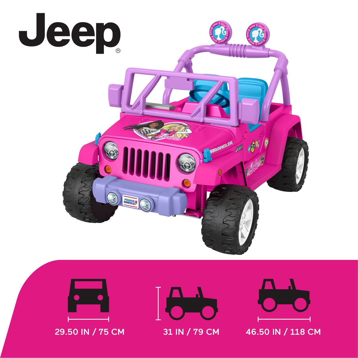 Power Wheels Barbie Jeep Wrangler