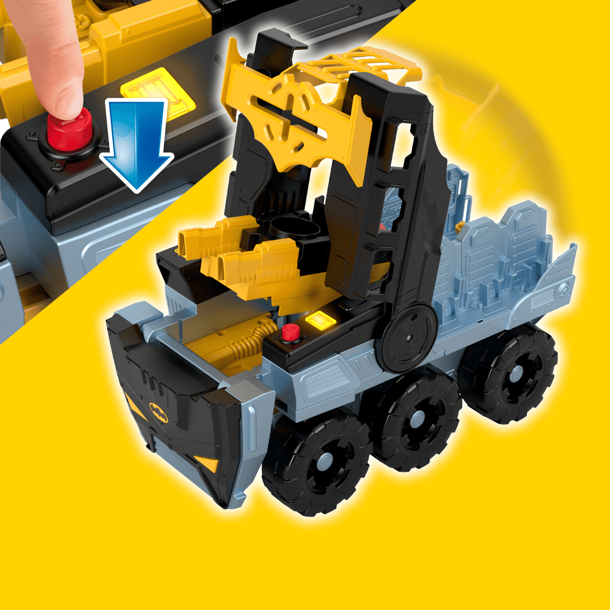 Imaginext  Dc Super Friends  Batchar Transformable, Figurine Batman